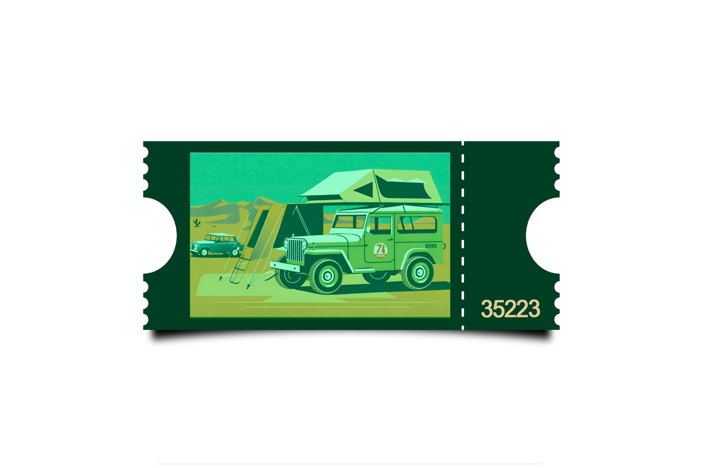 Boleto Ilustración N 35223