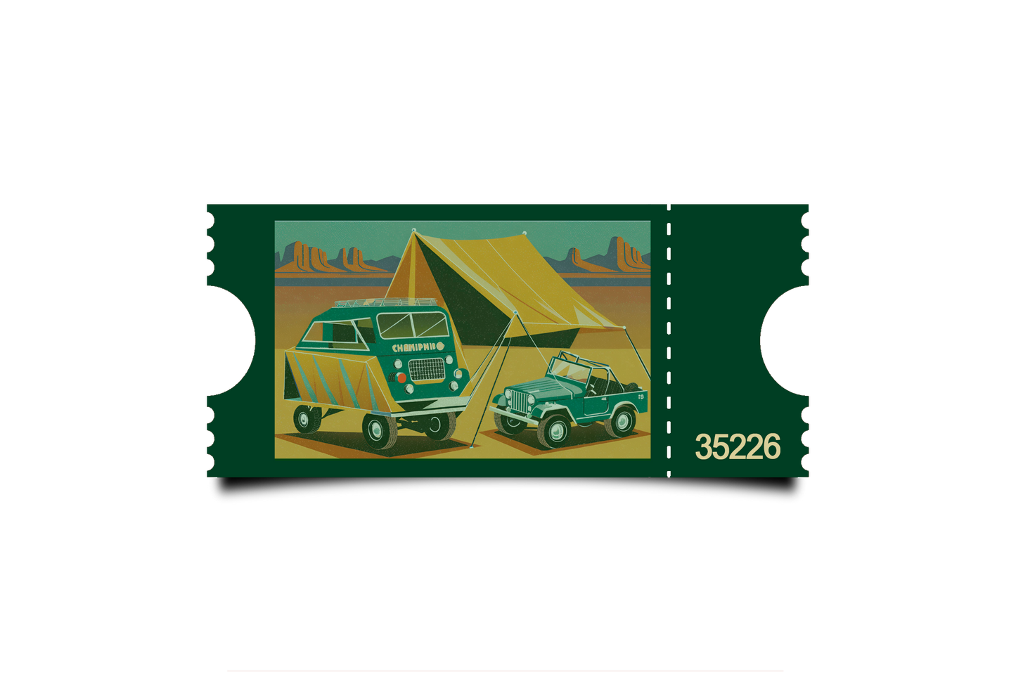 Boleto Ilustración N 35226