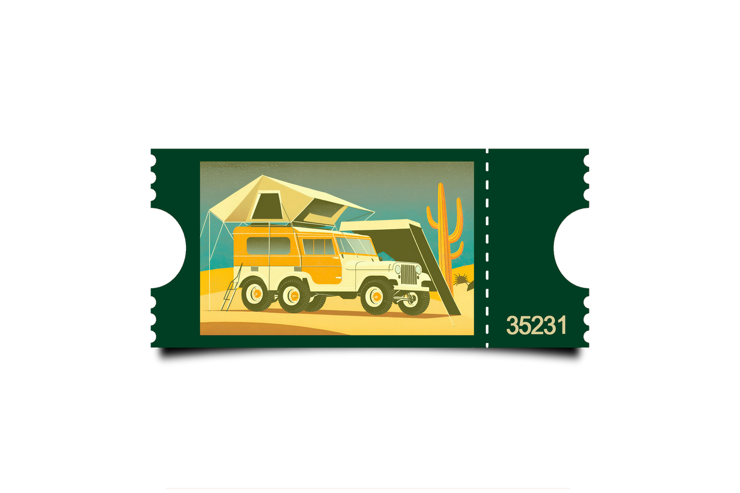Boleto Ilustración N 35231