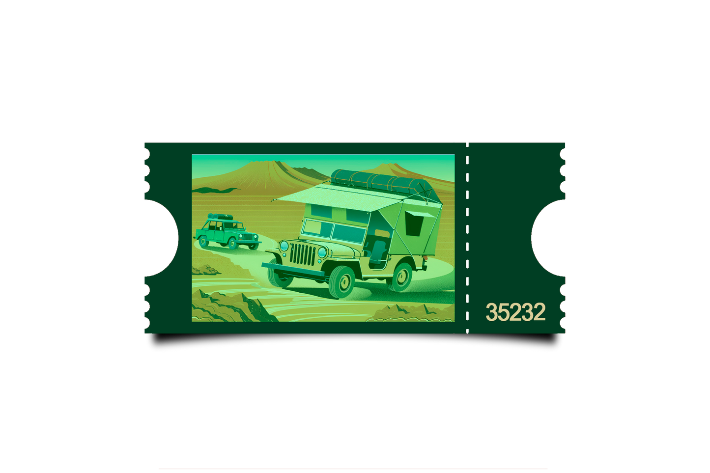 Boleto Ilustración N 35232