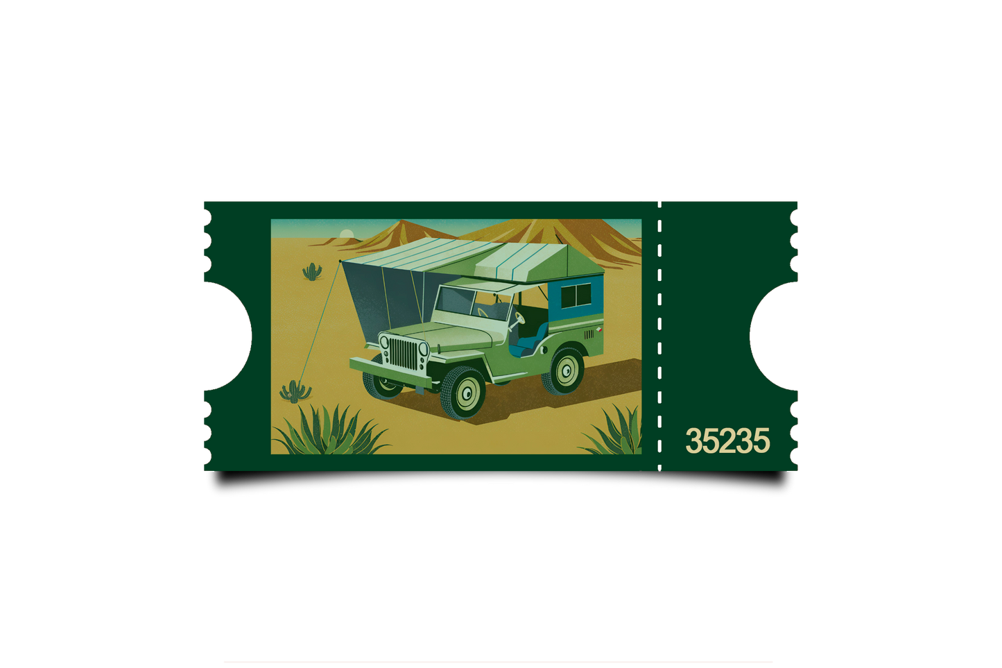 Boleto Ilustración N 35235