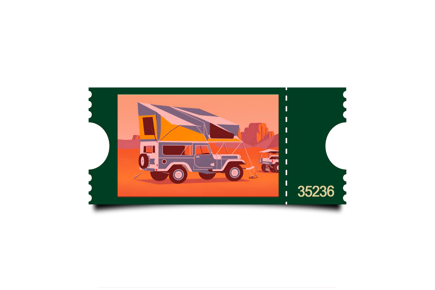 Boleto Ilustración N 35236