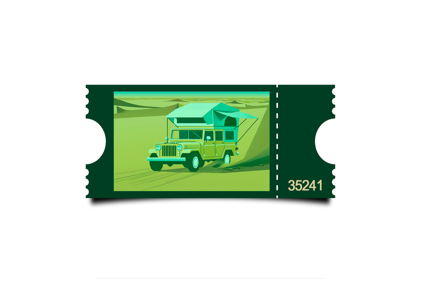 Boleto Ilustración N 35241