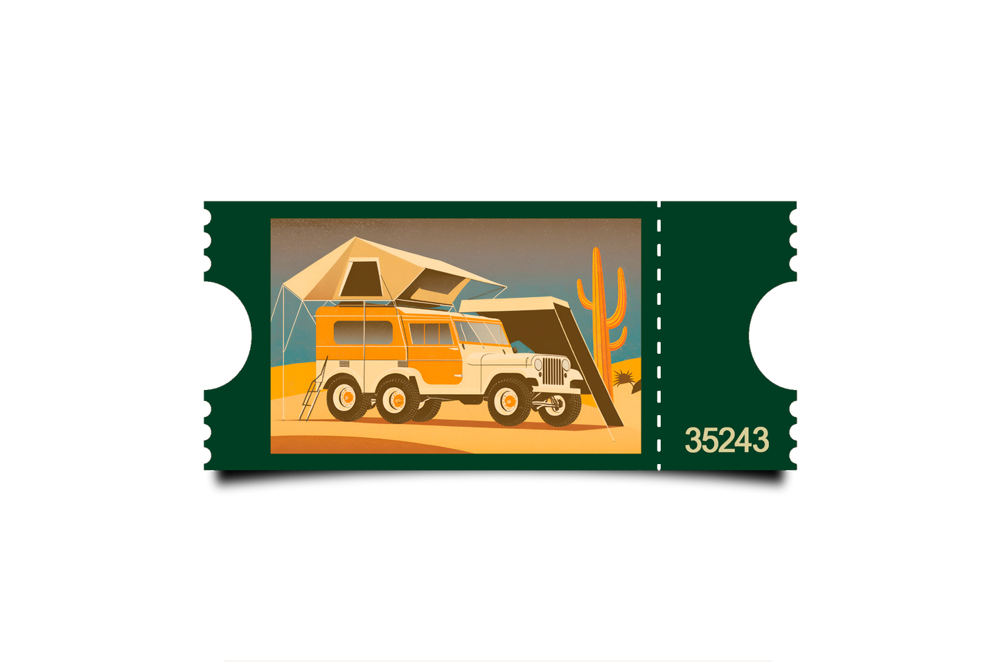 Boleto Ilustración N 35243