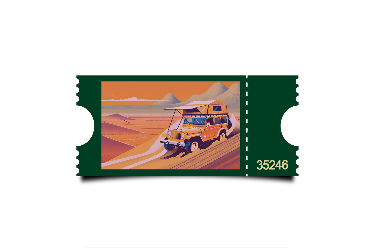 Boleto Ilustración N 35246
