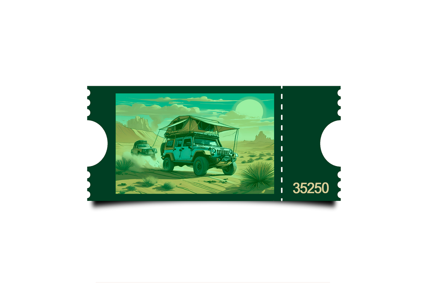 Boleto Ilustración N 35250