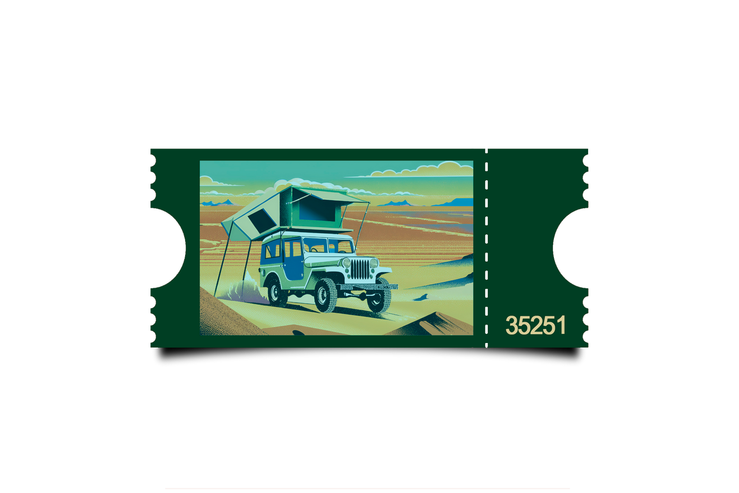 Boleto Ilustración N 35251