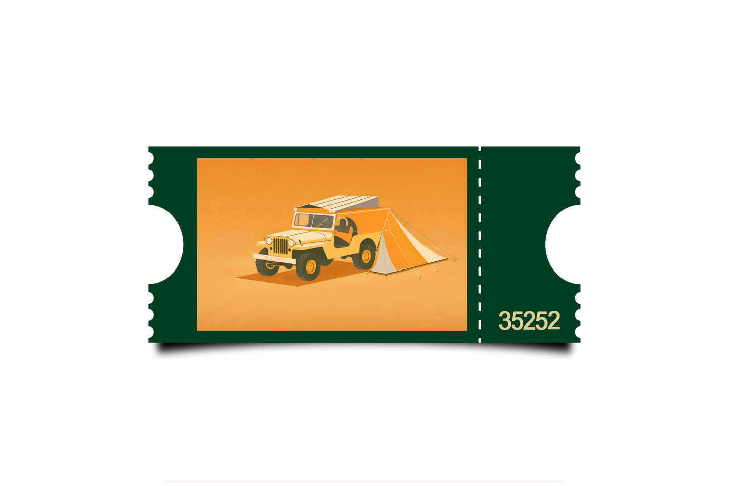 Boleto Ilustración N 35252