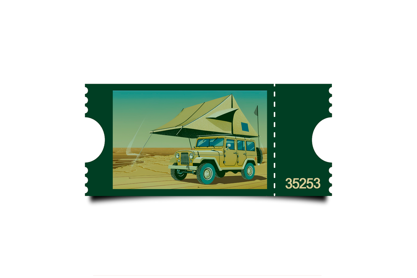 Boleto Ilustración N 35253