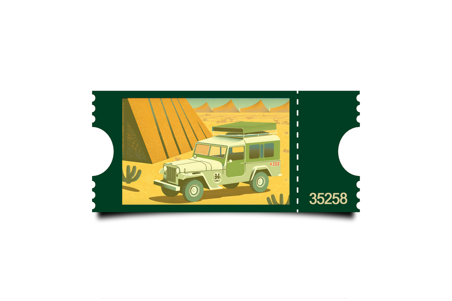 Boleto Ilustración N 35258