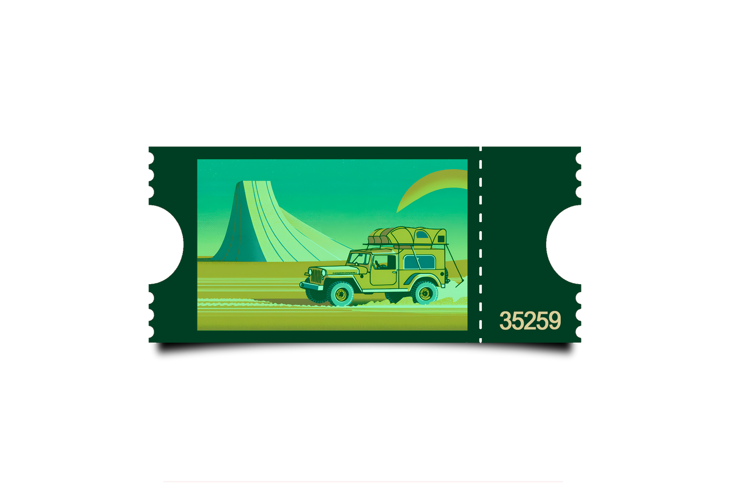 Boleto Ilustración N 35259