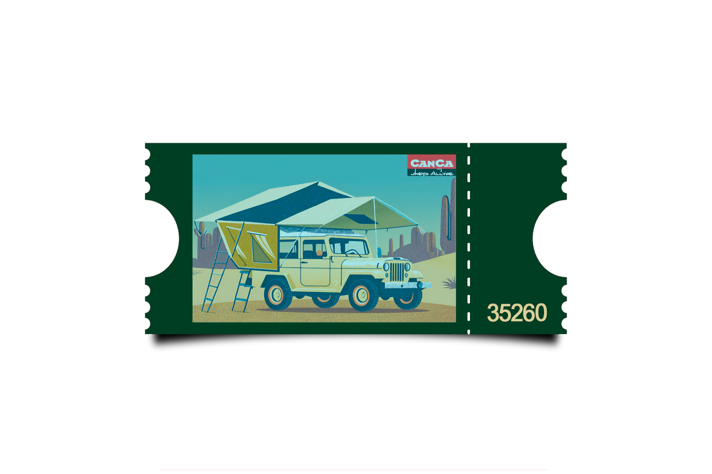 Boleto Ilustración N 35260