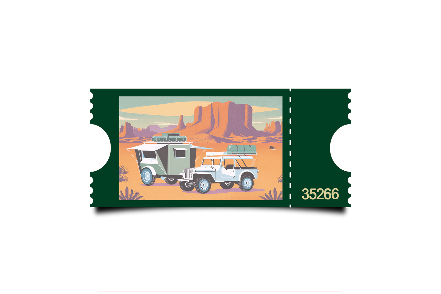 Boleto Ilustración N 35266