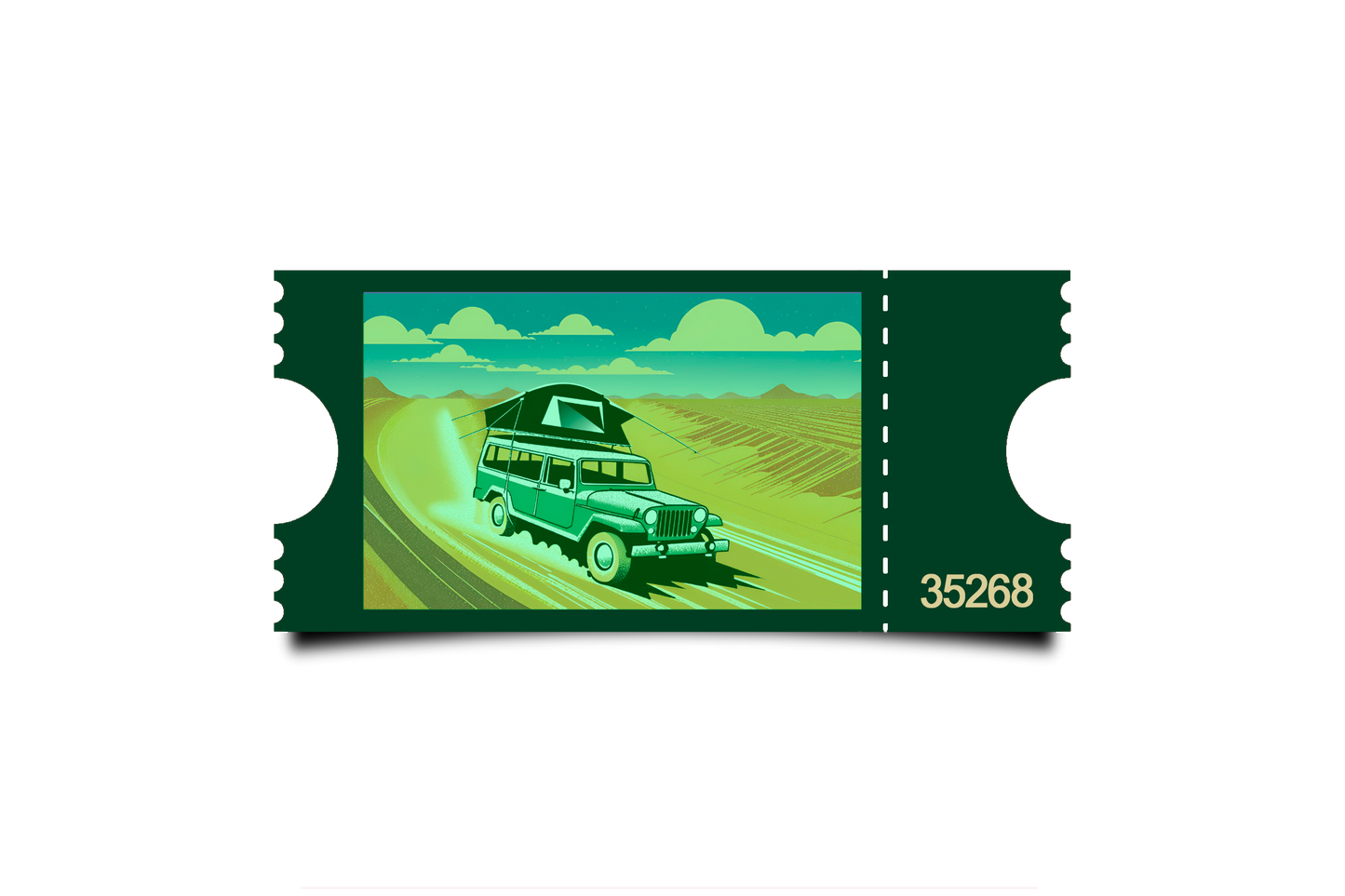 Boleto Ilustración N 35268