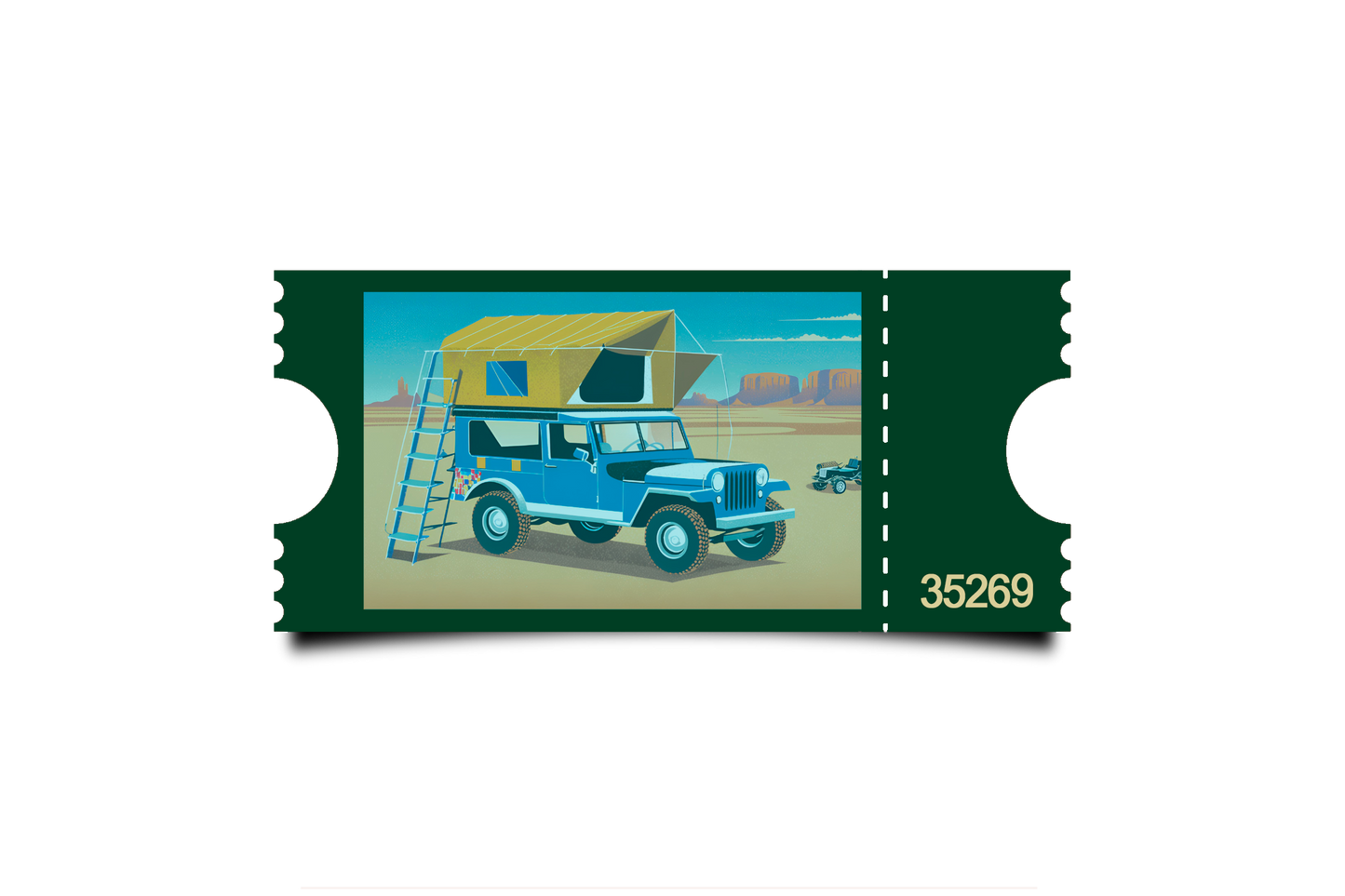 Boleto Ilustración N 35269
