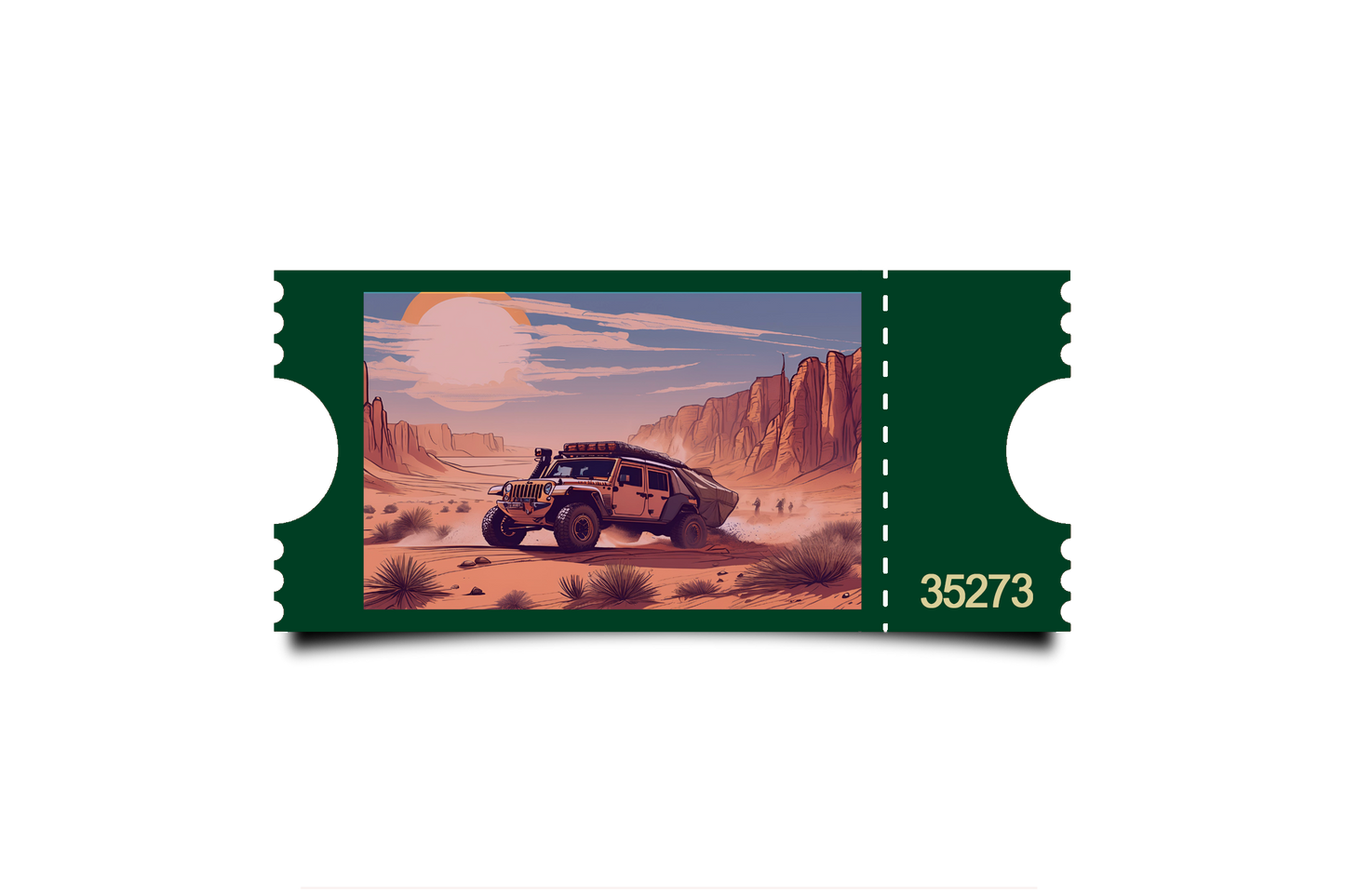 Boleto Ilustración N 35273