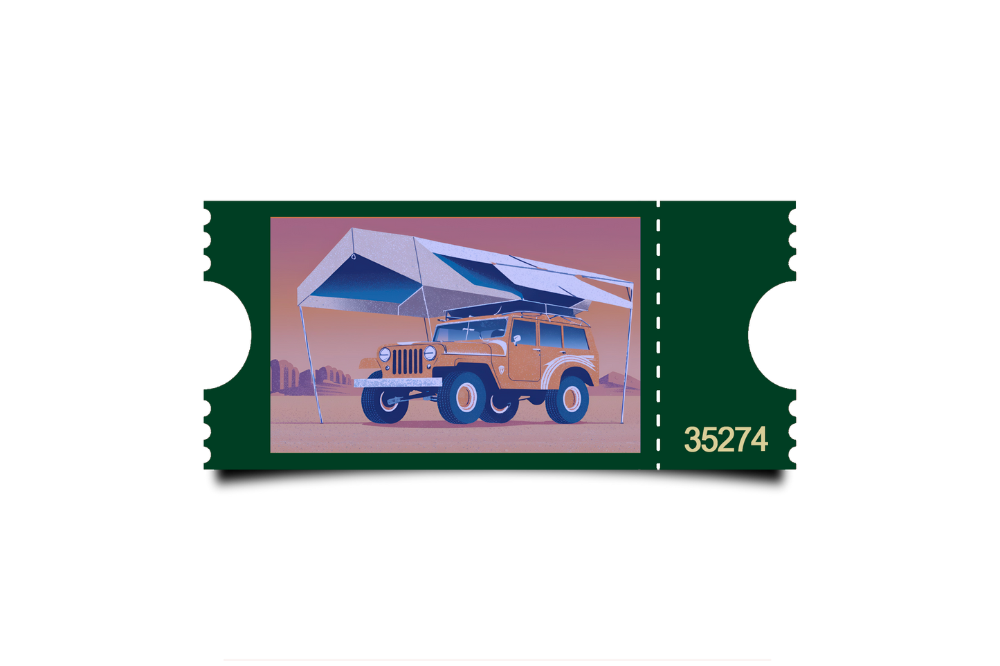 Boleto Ilustración N 35274