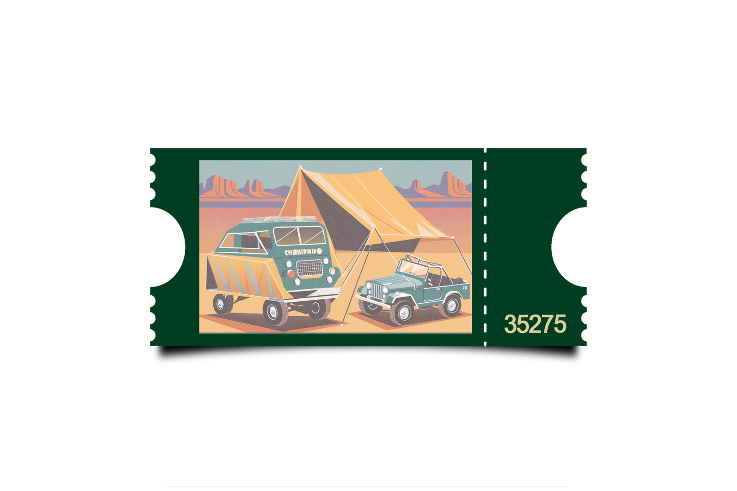 Boleto Ilustración N 35275