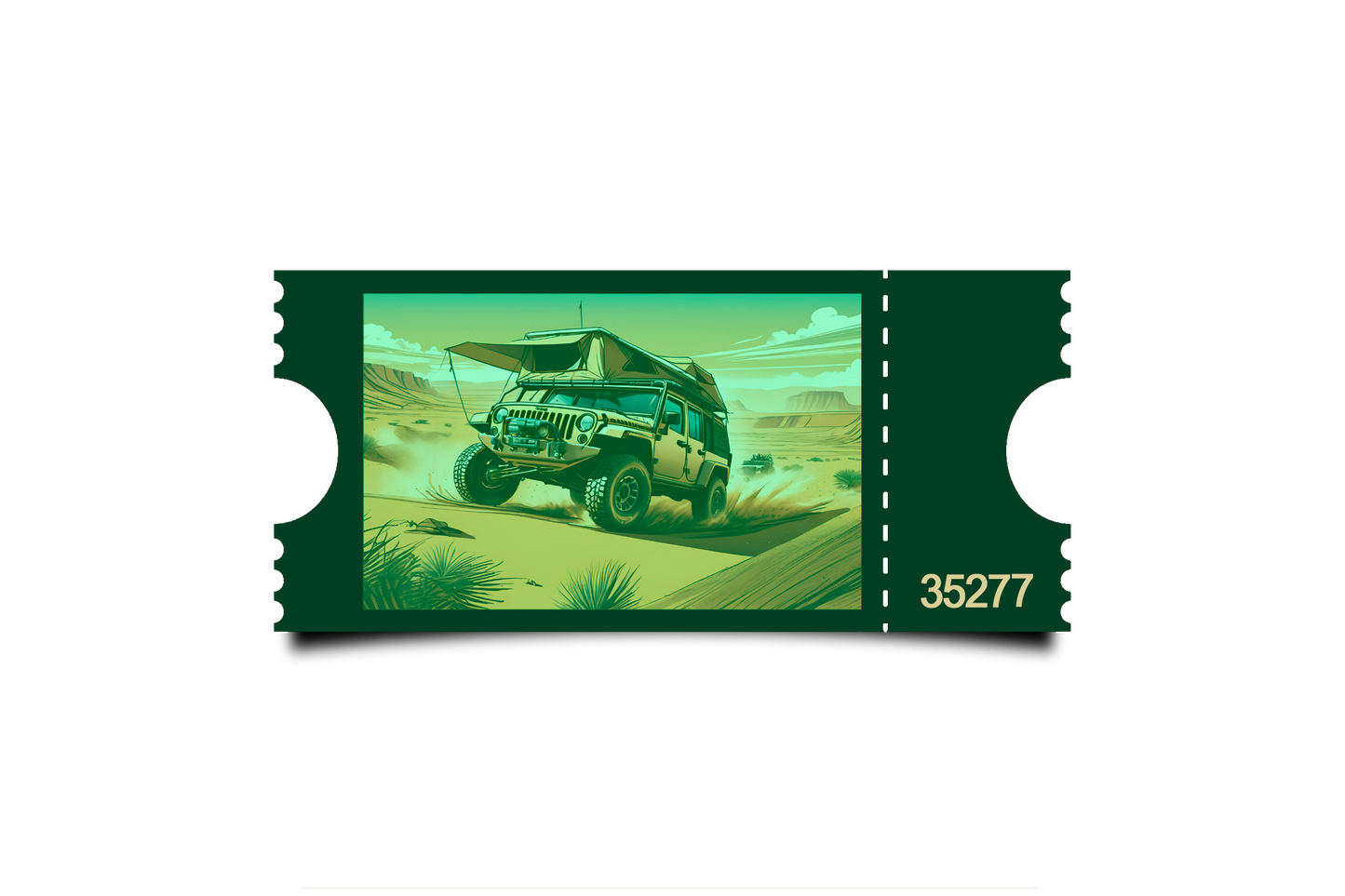 Boleto Ilustración N 35277