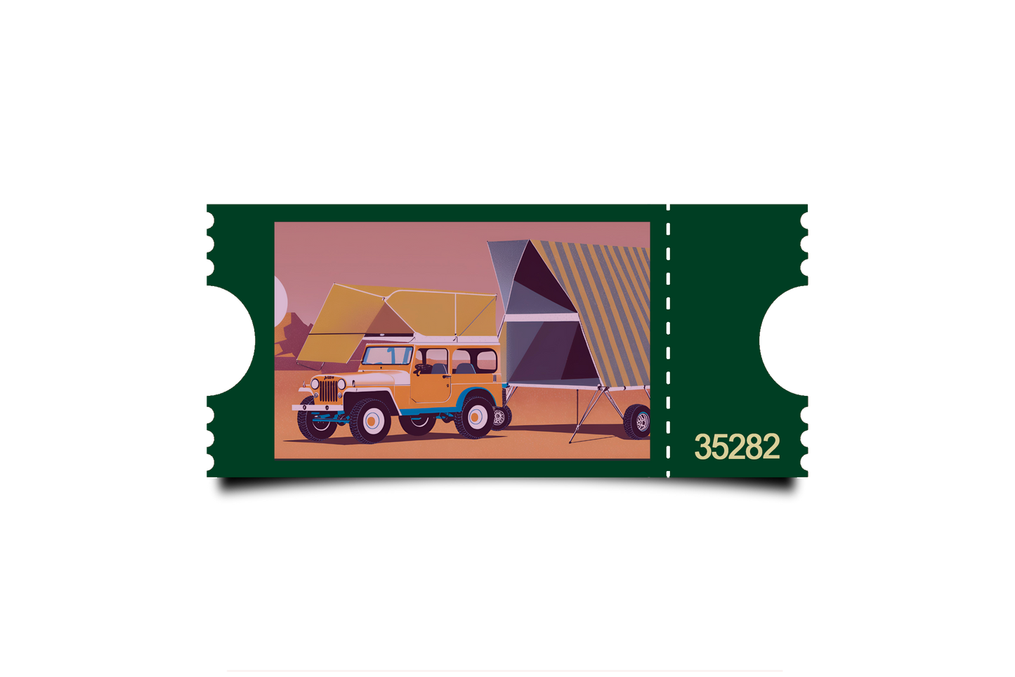 Boleto Ilustración N 35282