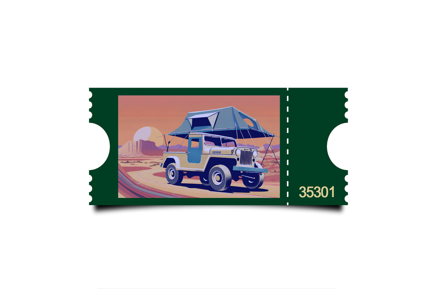 Boleto Ilustración N 35301