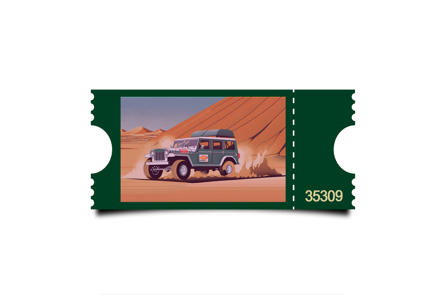 Boleto Ilustración N 35309