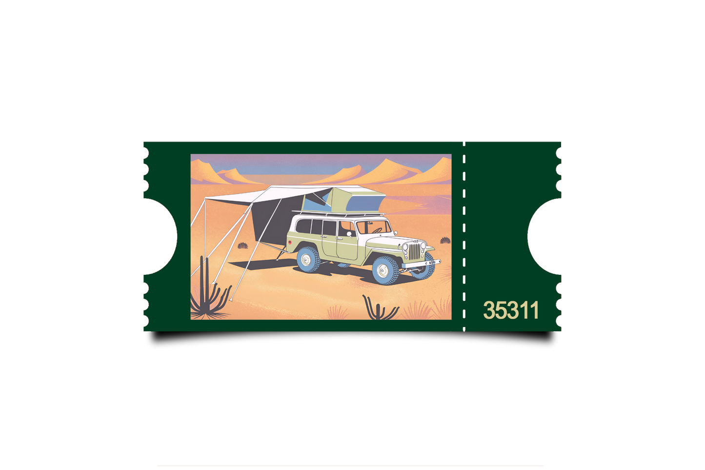 Boleto Ilustración N 35311