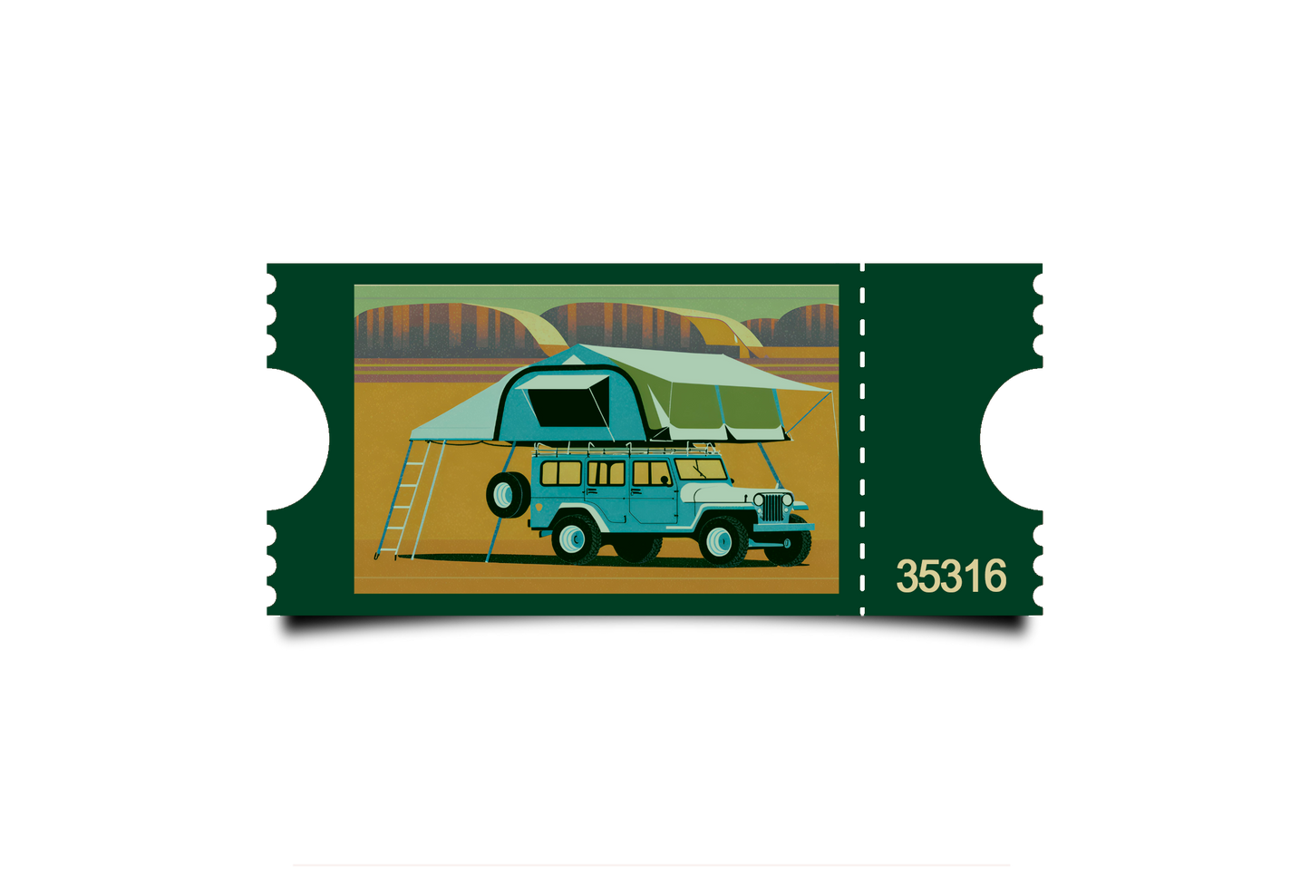 Boleto Ilustración N 35316