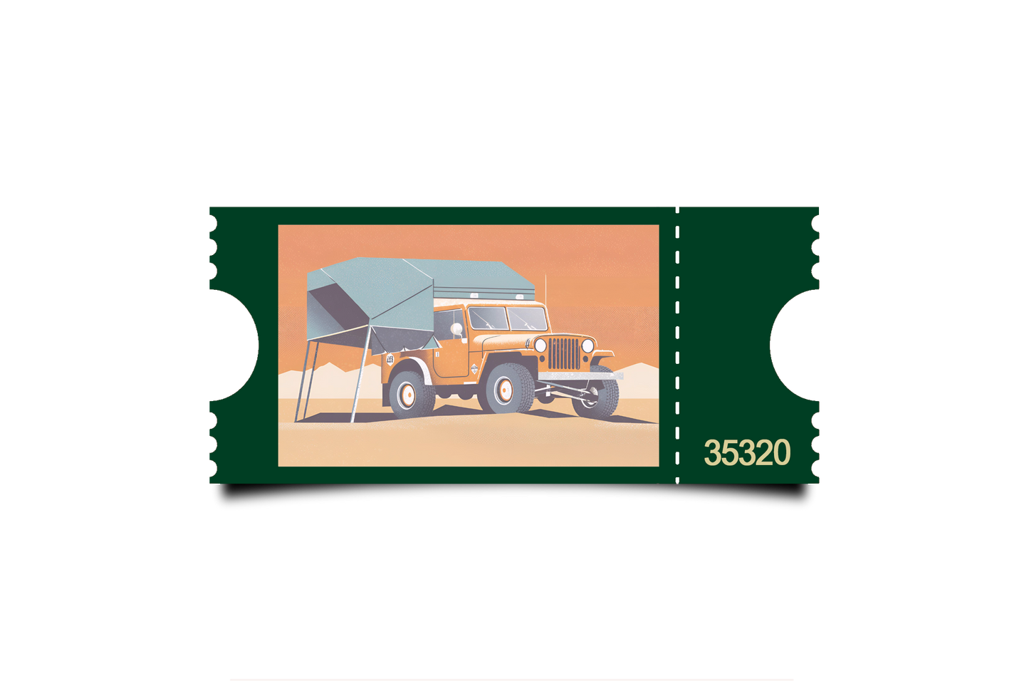 Boleto Ilustración N 35320