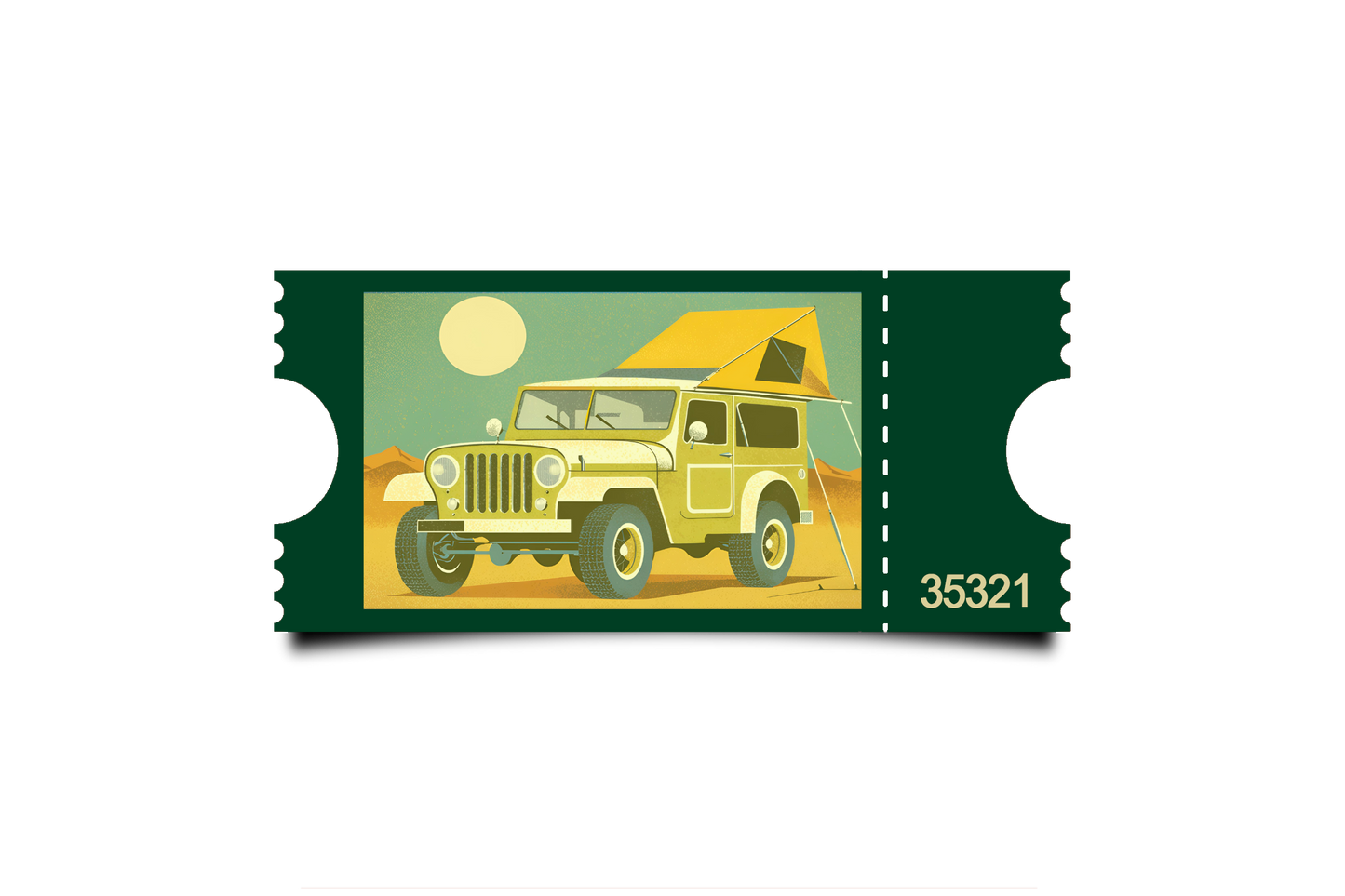 Boleto Ilustración N 35321