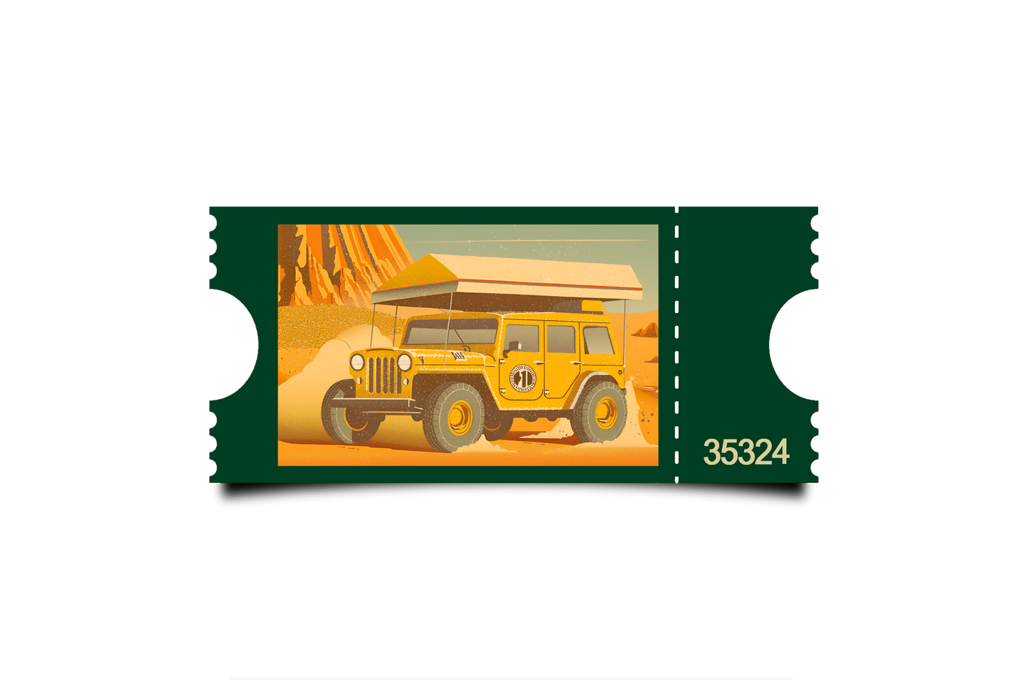 Boleto Ilustración N 35324