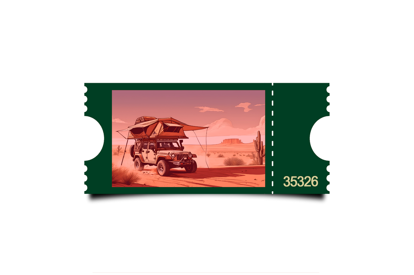 Boleto Ilustración N 35326