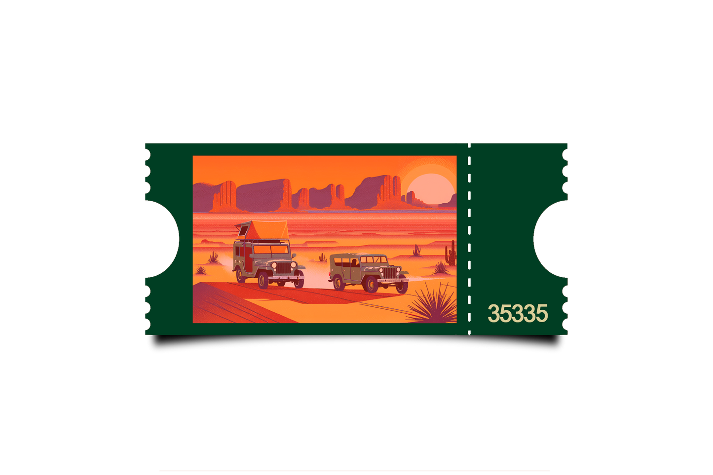Boleto Ilustración N 35335