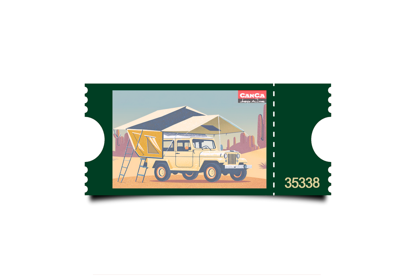 Boleto Ilustración N 35338