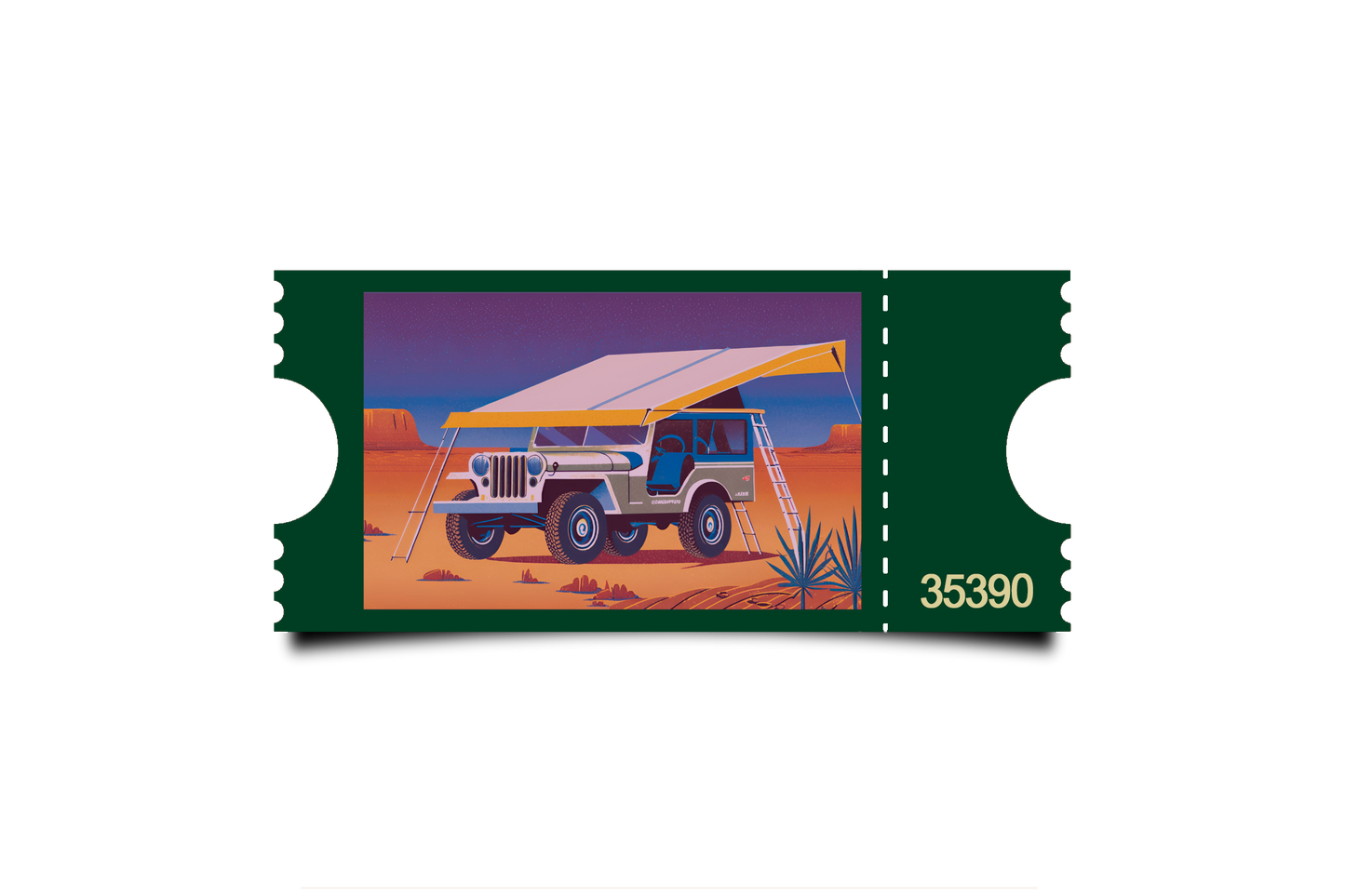 Boleto Ilustración N 35390