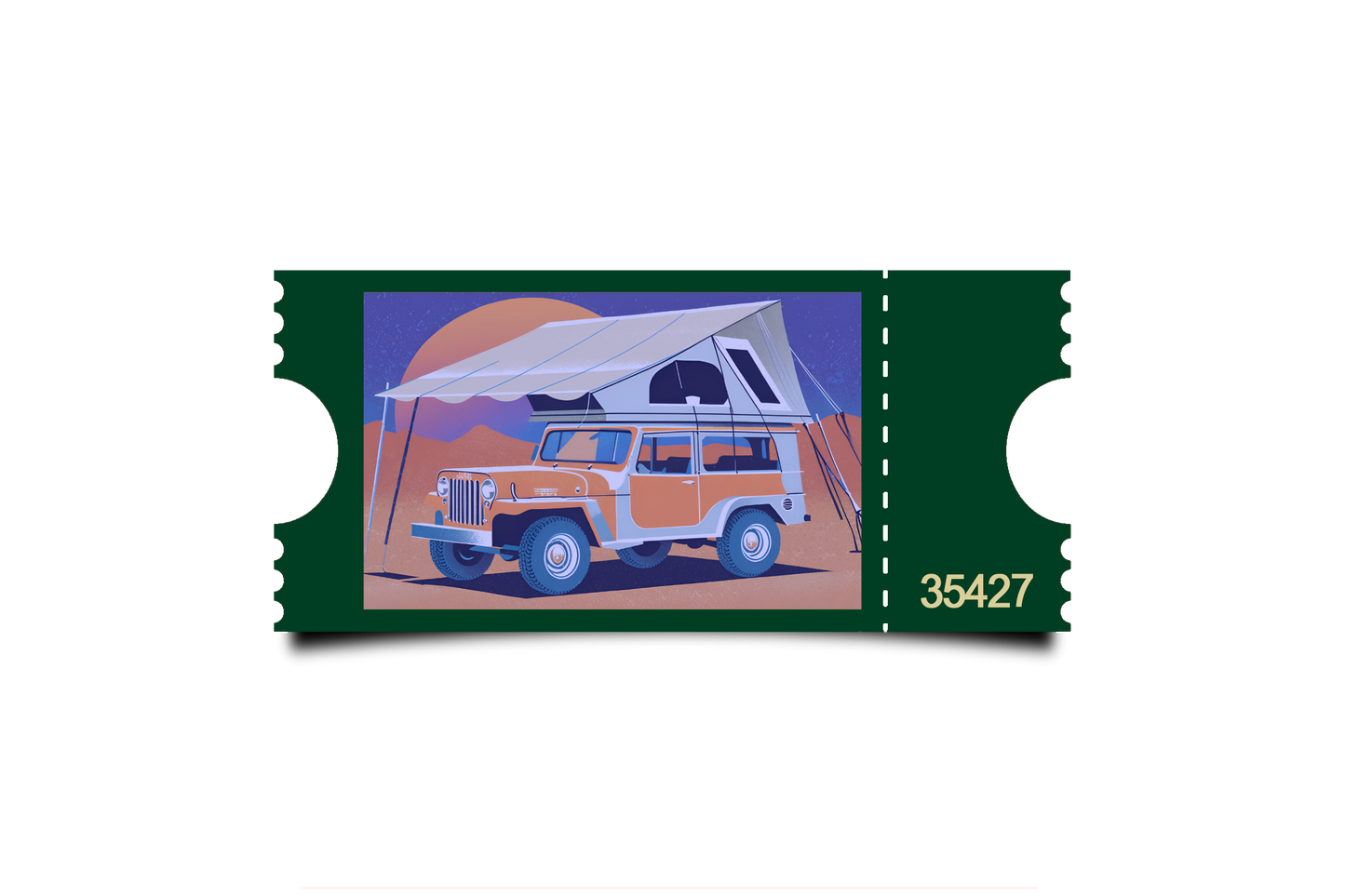 Boleto Ilustración N 35427