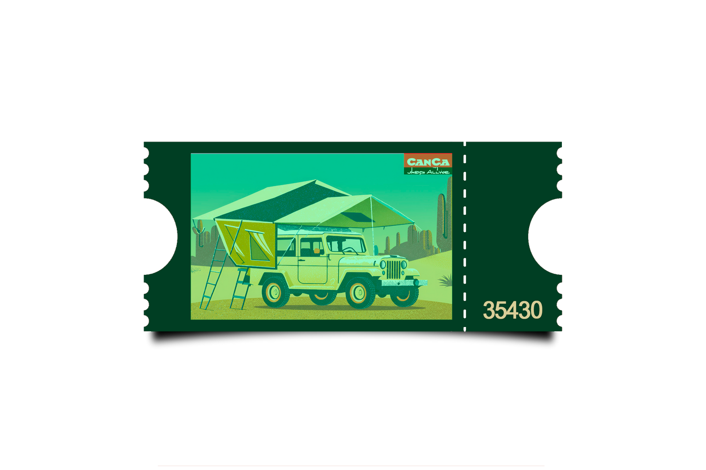 Boleto Ilustración N 35430