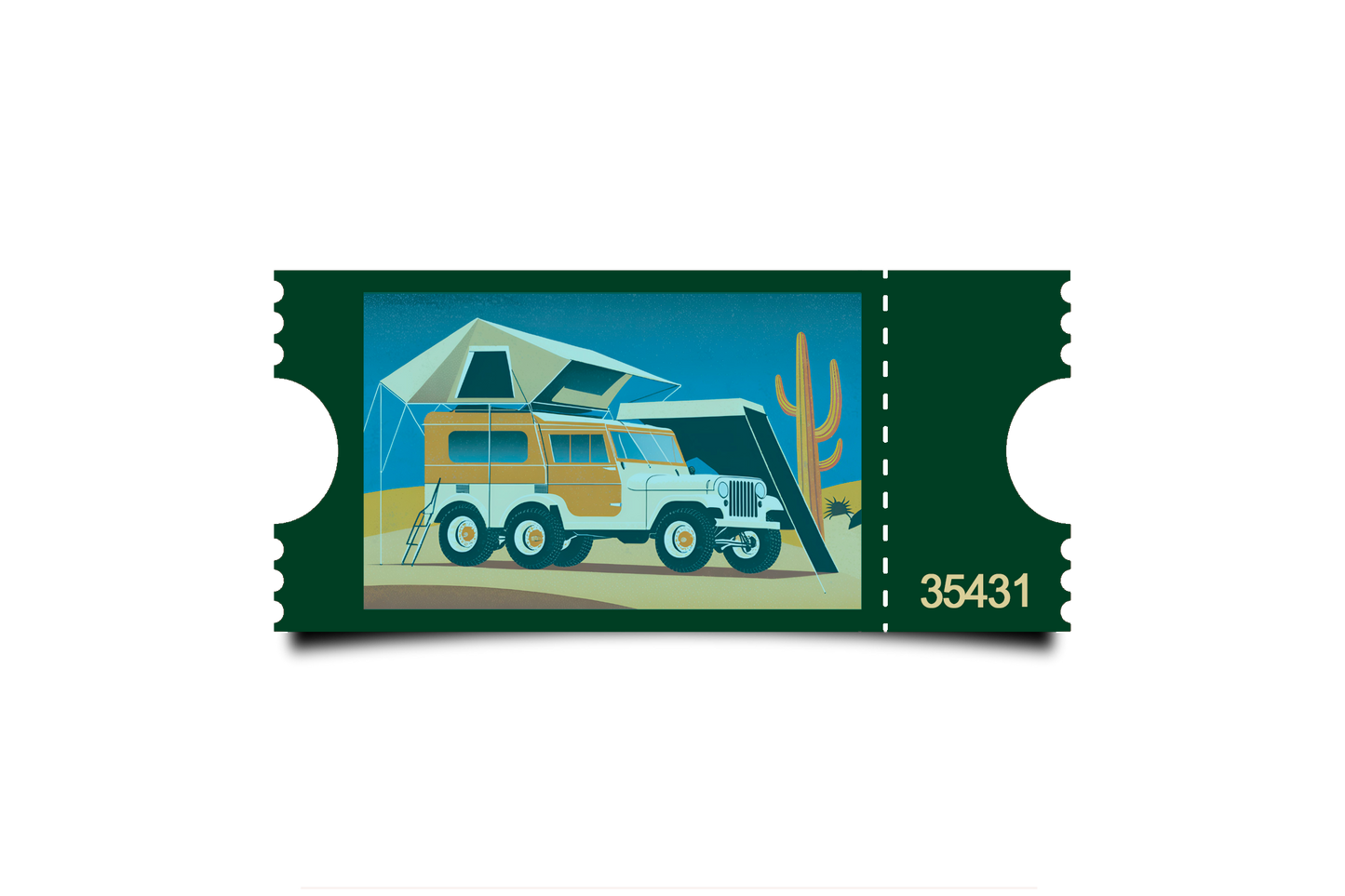 Boleto Ilustración N 35431