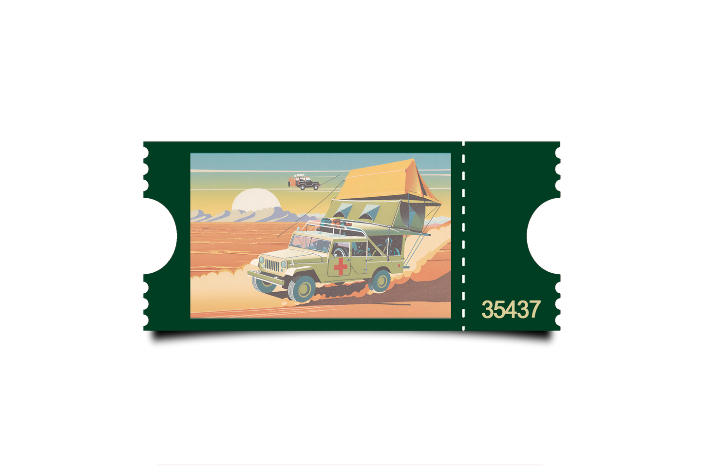 Boleto Ilustración N 35437