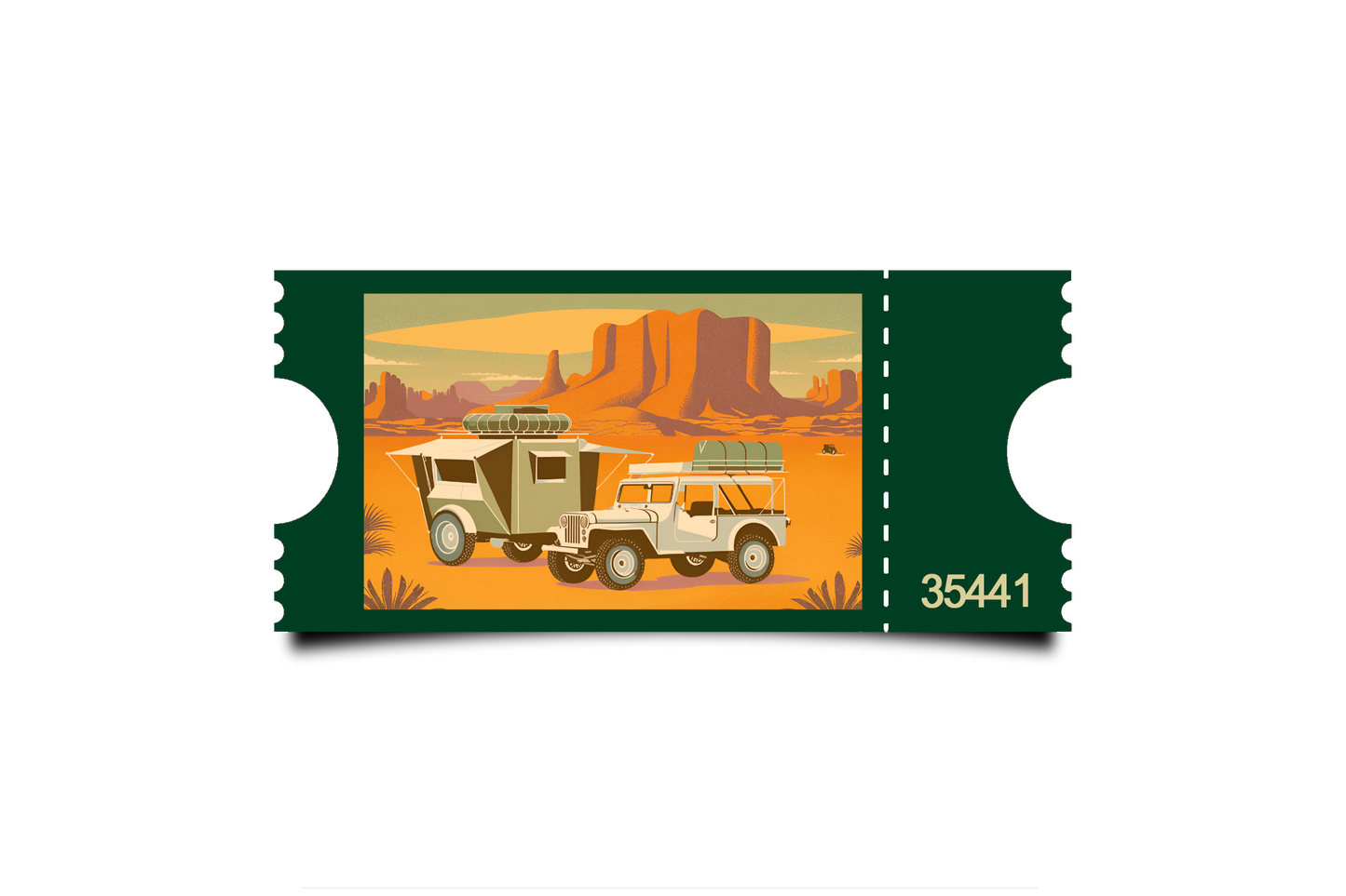 Boleto Ilustración N 35441