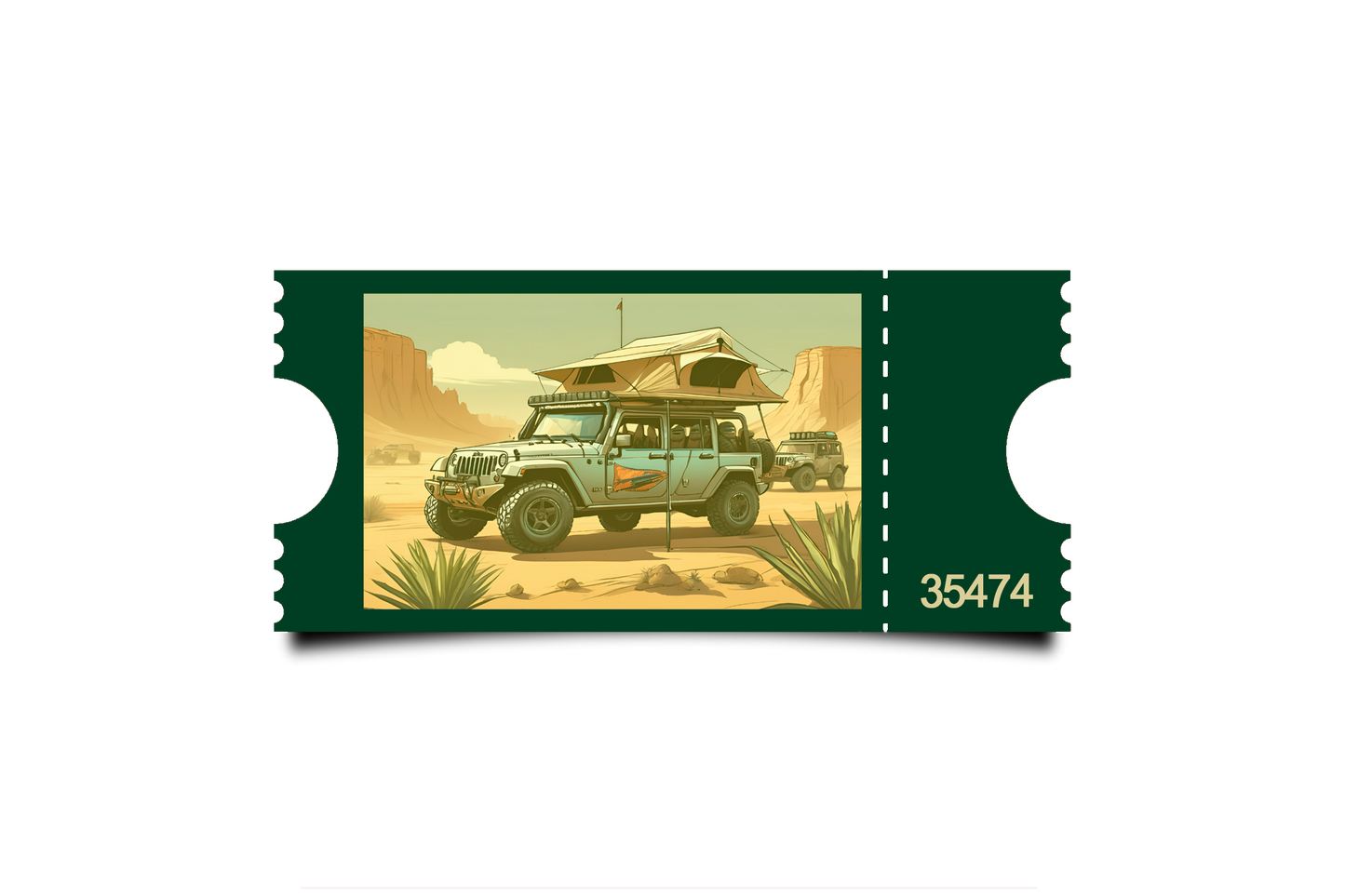 Boleto Ilustración N 35474