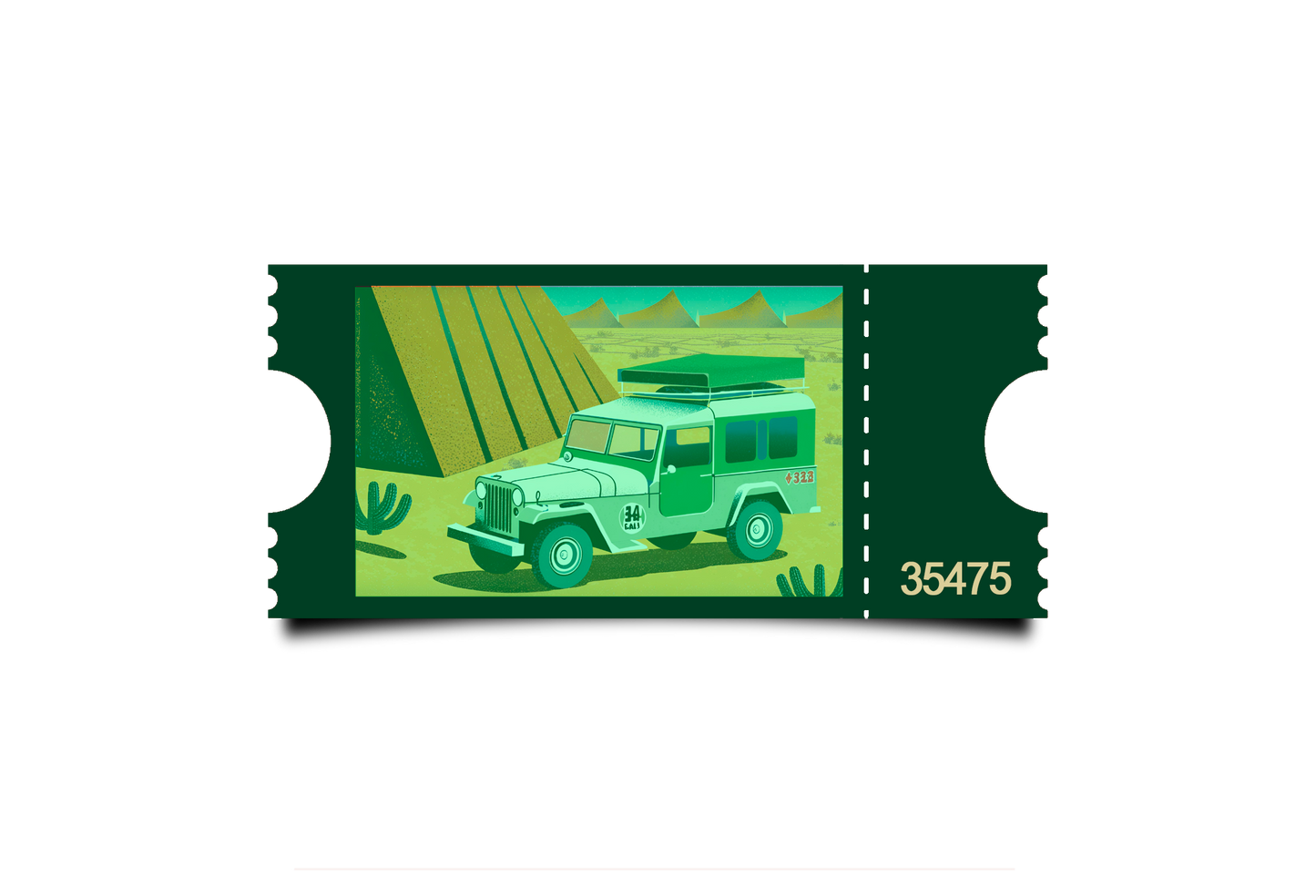 Boleto Ilustración N 35475