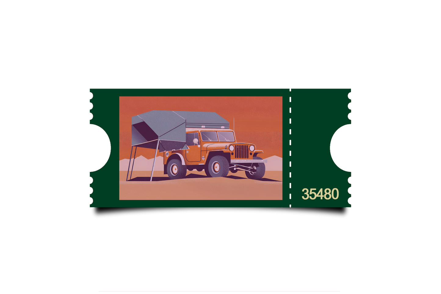 Boleto Ilustración N 35480