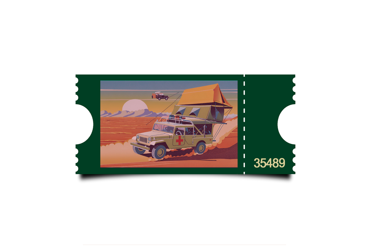 Boleto Ilustración N 35489