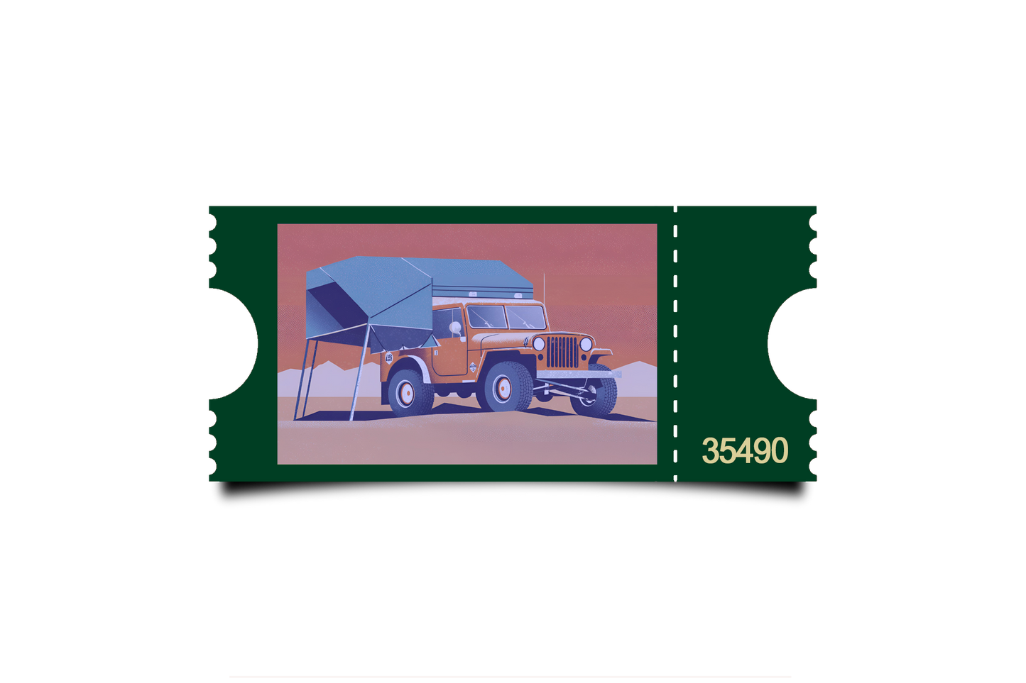 Boleto Ilustración N 35490