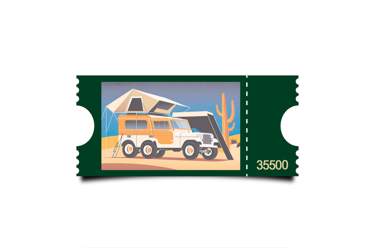 Boleto Ilustración N 35500