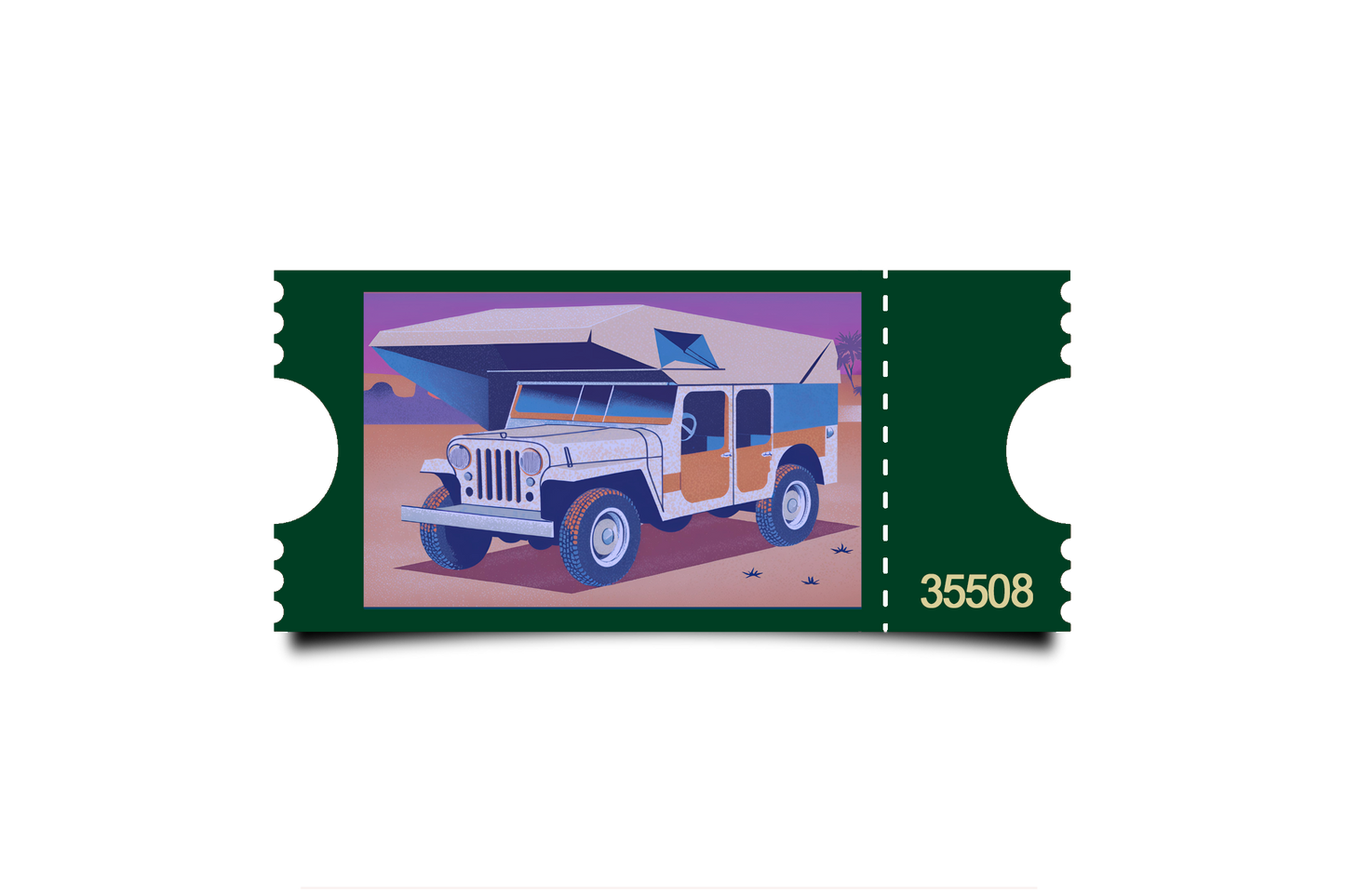 Boleto Ilustración N 35508