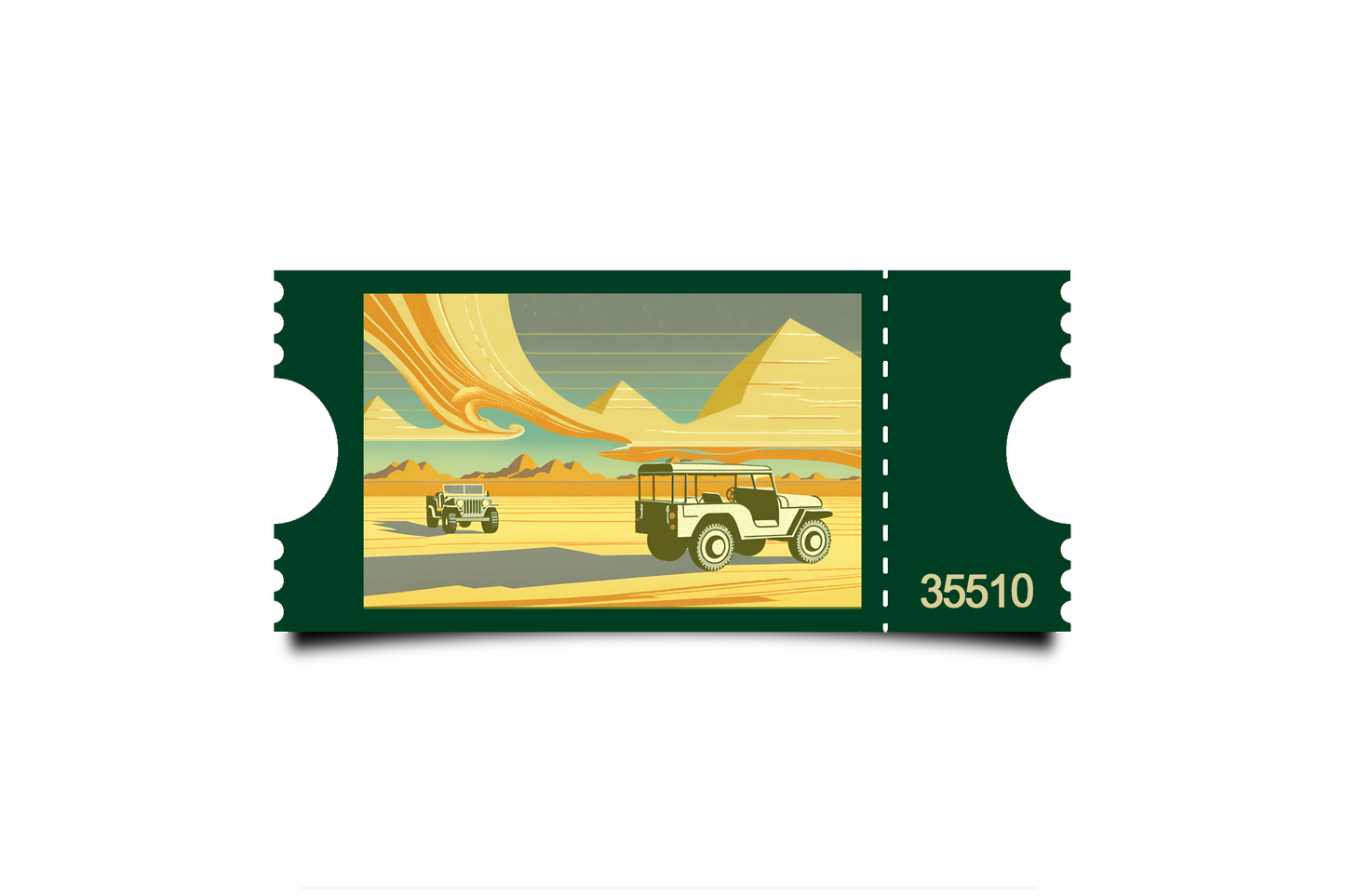 Boleto Ilustración N 35510
