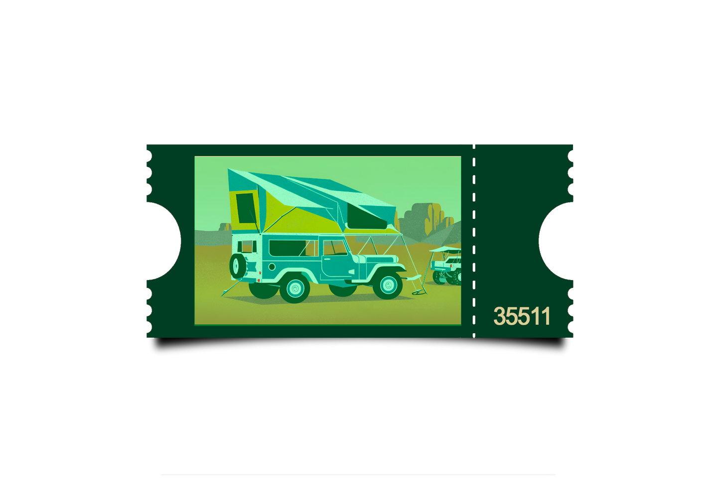 Boleto Ilustración N 35511