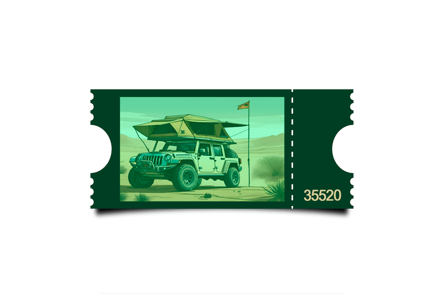 Boleto Ilustración N 35520